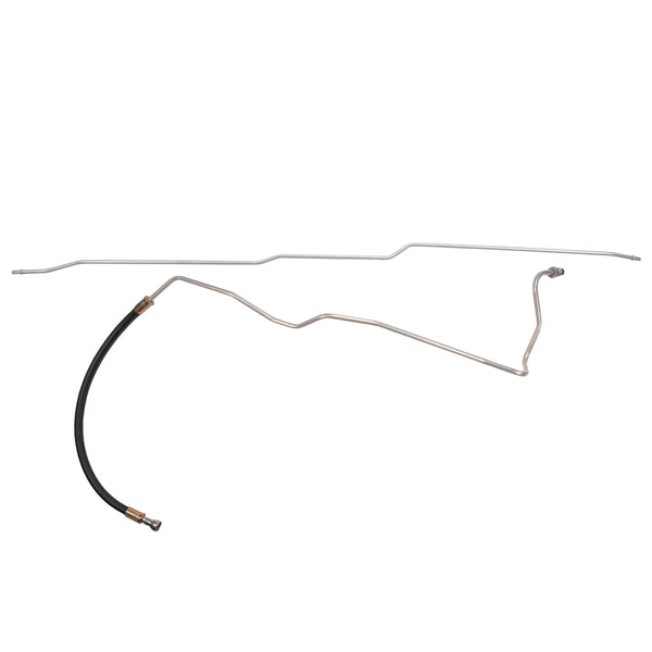 2001-05 Chevrolet/GMC S10/Sonoma 4WD 4.3L V6 FI Crew Cab Shortbed 5/16" Fuel Return Lines 2pc, OE Steel
