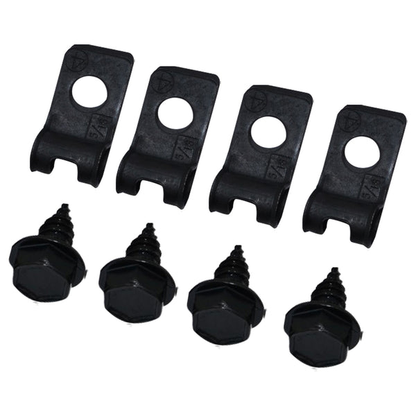 1960-66 Chevrolet GMC Truck 2wd 5/16" Fuel Line Clip Kit 8pc
