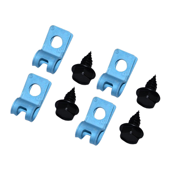 1960-66 Chevrolet GMC Truck 2wd 3/8" Fuel Line Clip Kit 8pc