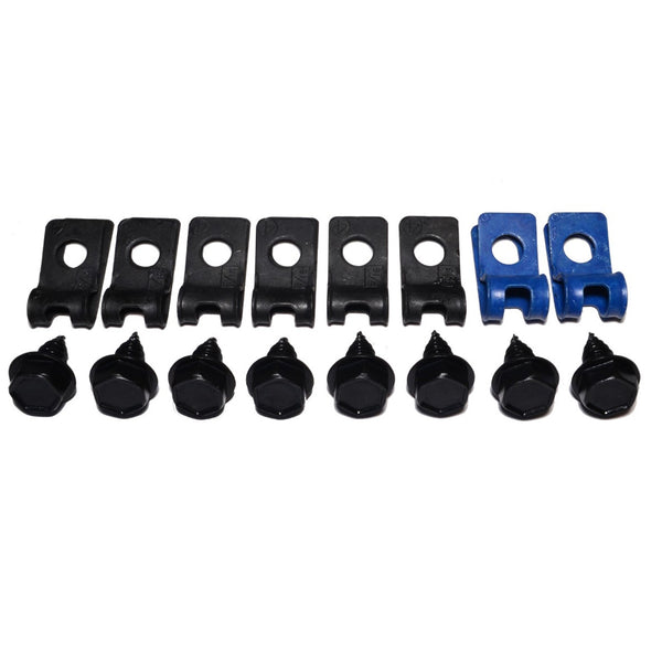 1981-87 Chevrolet GMC Truck 2wd-4wd Fuel Line Clips - Shares Brake Clips 16pc