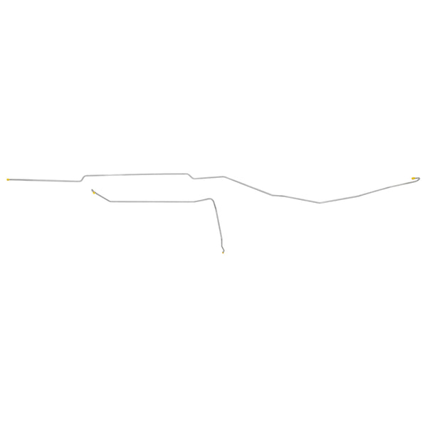 1972 Chevrolet GMC Truck 2WD 1/2, 3/4-Ton V8 1/4" Fuel Return Lines 2pc, OE Steel