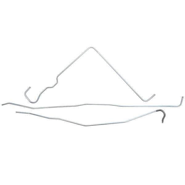 1972 Chevrolet/GMC Truck 4WD 1/2, 3/4-Ton 5/16" Charcoal Canister Lines 3pc, OE Steel