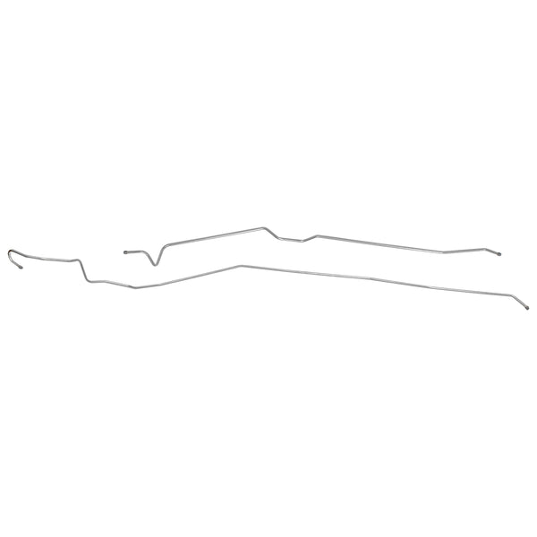 1973-80 Chevrolet GMC Blazer Jimmy 2WD 3/8" Main Fuel Lines 2pc, OE Steel