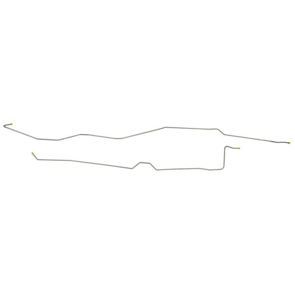 1973-80 Chevrolet GMC Blazer Jimmy 4WD (K-Series) V8 1/4" Fuel Return Lines 2pc, OE Steel