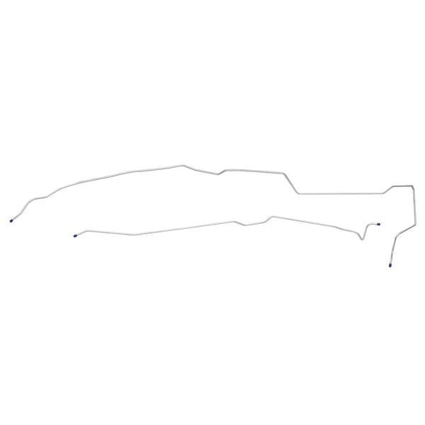 1973-80 Chevrolet GMC Blazer Jimmy 4WD (K-Series) 5/16" Charcoal Can Lines 2pc, OE Steel