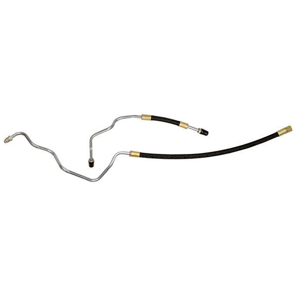 1981-87 Chevrolet GMC Truck 2WD 1/2-Ton Standard Cab Single Tank V8 FI 3/8" Main Fuel Lines 2pc, OE Steel