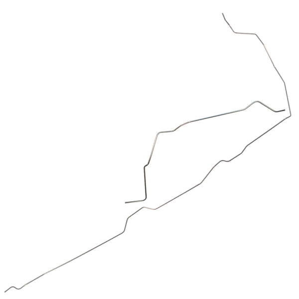 1981-87 Chevrolet GMC Truck 4WD Standard Cab 1/2, 3/4-Ton V8 FI Single Tank 1/4" Main Vapor Lines (w/o Rubber Hose) 2pc, OE Steel