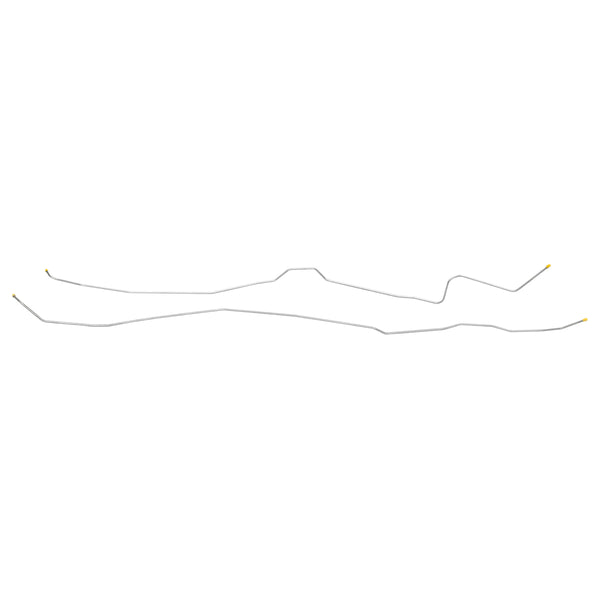 1981-86 Chevrolet GMC Blazer Jimmy 4WD Carbureted V8 1/4" Fuel Return Lines 2pc, OE Steel