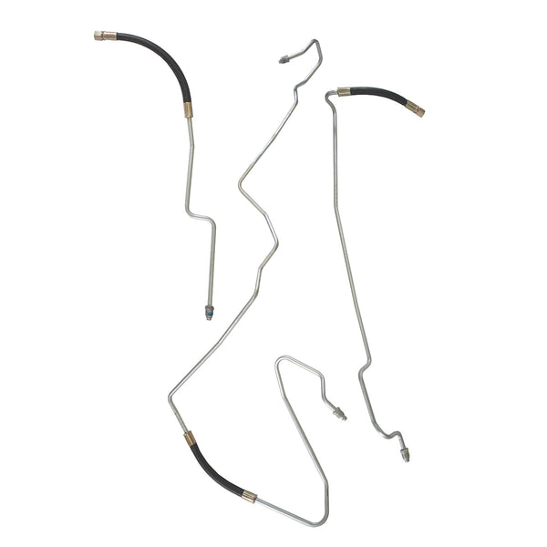 1989-93 Chevrolet/GMC S10/S15 2WD 2.8L V6 FI Ext. Cab Longbed 3/8" Main Fuel Lines 3pc, OE Steel