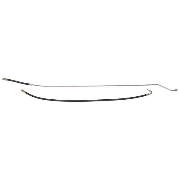 1989 Chevrolet/GMC Truck 4wd Fuel Return Line 5/16", 2pc, V8, 1/2-3/4 ton, Shortbed, F.I. w/Rubber Hose, OE