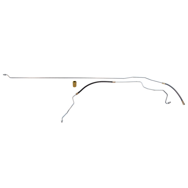 1990-94 Chevrolet GMC Truck 2WD 1/2, 3/4-Ton Small Block V8 FI (w/Rubber Hose) Ext. Cab Longbed 5/16" Fuel Return Lines 2pc, OE Steel