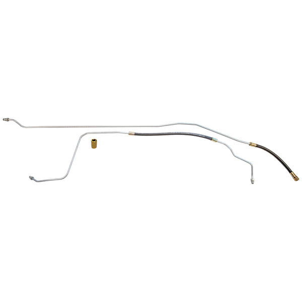 1990-94 Chevrolet/GMC Truck 4WD 1/2, 3/4-Ton V6 FI (w/Rubber Hose) Std. Cab Longbed 5/16" Fuel Return Lines 2pc, OE Steel