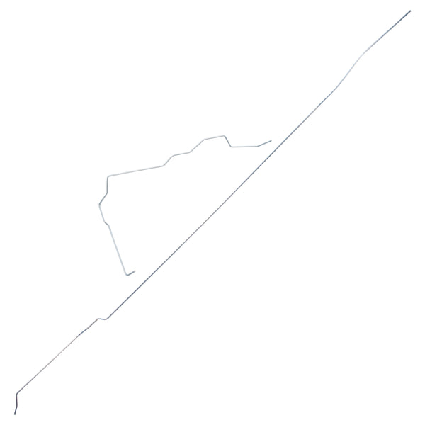 1990-94 Chevrolet GMC Truck 4WD 1/2, 3/4-Ton V6 FI Ext. Cab Longbed 1/4" Fuel Vapor Lines 2pc, OE Steel