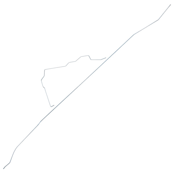 1990-94 Chevrolet GMC Truck 4WD 1/2, 3/4-Ton Big Block V8 FI Ext. Cab Shortbed 1/4" Fuel Vapor Lines 2pc, OE Steel