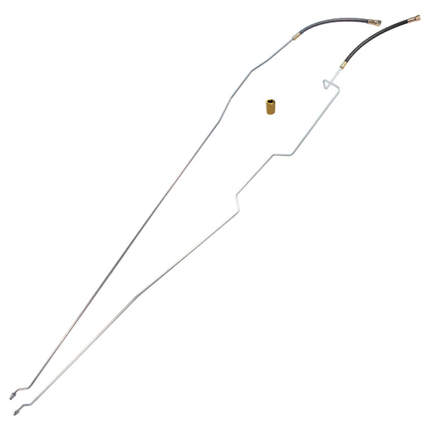 1990-91 Chevrolet GMC Surburban 4WD FI 3/8" Main Fuel Lines 3pcs, OE Steel