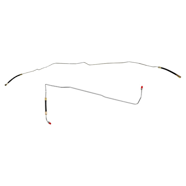 1991-93 GMC Typhoon 5/16" Fuel Return Lines 2pc, OE Steel