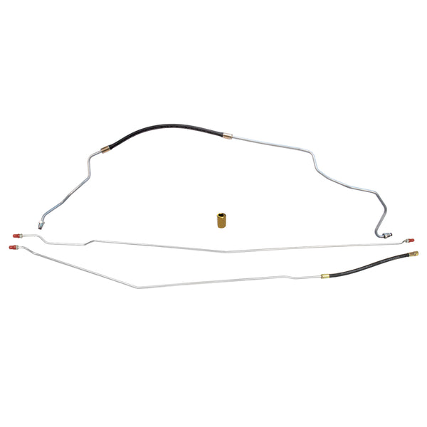 1992-95 Chevrolet GMC Suburban 2WD 5.7L FI (Non-Vortec) 5/16" Fuel Return Lines 3pc, OE Steel