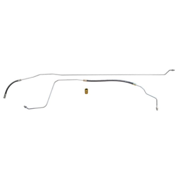 1995-96 Chevrolet GMC Truck 2WD 1/2-Ton V6 (Non-Vortec) FI Ext. Cab Longbed 5/16" Fuel Return Lines 2pc, OE Steel