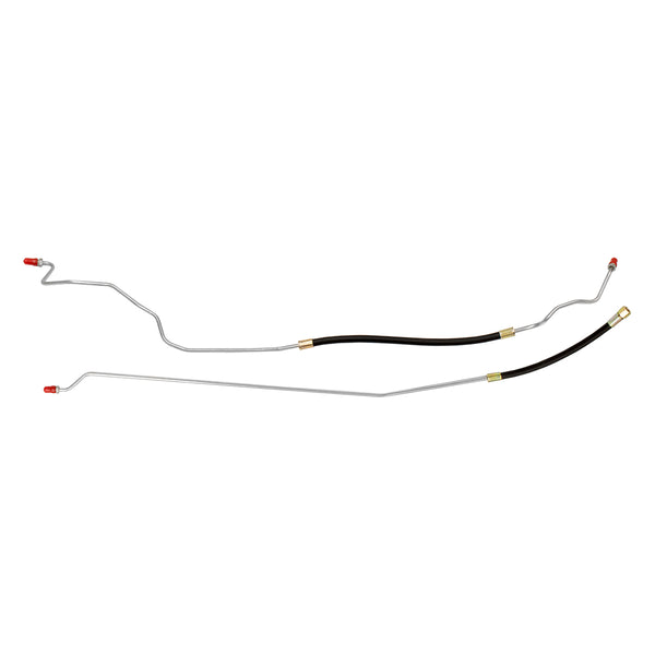 1995-96 Chevrolet GMC Truck 2WD 1/2-Ton Small Block V8 (Non-Vortec) FI Std. Cab Shortbed 5/16" Fuel Return Lines 2pc, OE Steel