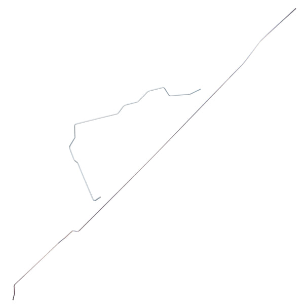 1995-96 Chevrolet GMC Truck 4WD 1/2-Ton Small Block V8 (Non-Vortec) FI Ext. Cab Longbed 1/4" Fuel Vapor Lines 2pc, OE Steel