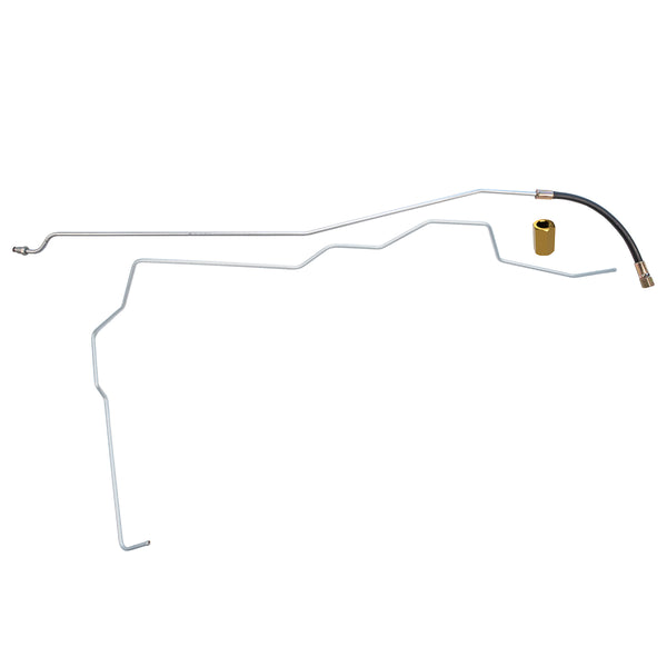 1995-96 Chevrolet GMC Truck 4WD 1/2-Ton V6 (Non-Vortec) FI Std. Cab Shortbed 5/16" Fuel Return Lines 2pc, OE Steel