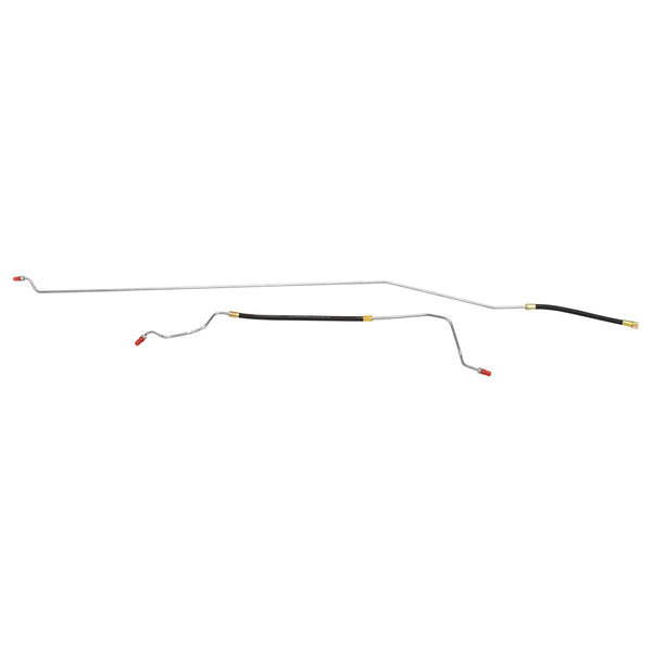 1995-96 Chevrolet/GMC Truck 4WD 1/2-Ton Small Block V8 (Vortec) FI Ext. Cab Shortbed 5/16" Fuel Return Lines 2pc, OE Steel