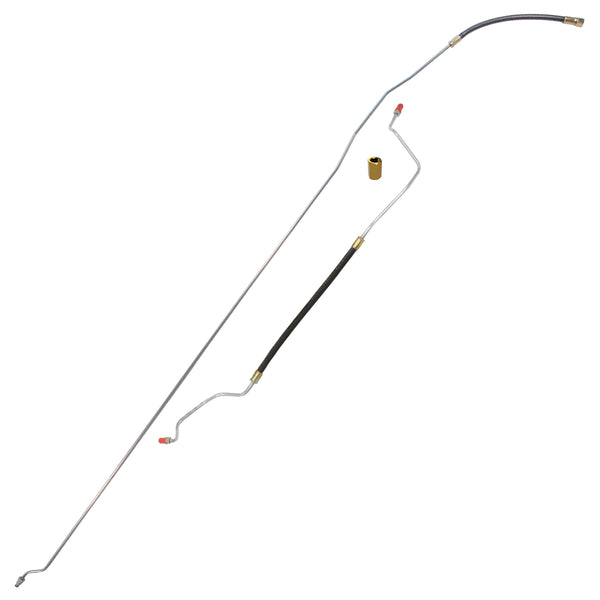 1995-96 Chevrolet/GMC Truck 4WD 1/2-Ton Small Block V8 (Vortec) FI Ext. Cab Longbed 5/16" Fuel Return Lines 2pc, OE Steel