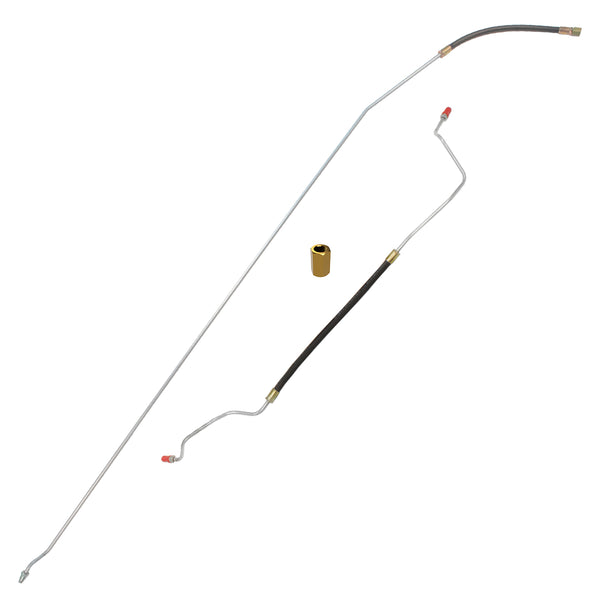 1995-96 Chevrolet GMC Truck 2WD 1/2-Ton Small Block V8 (Vortec) FI Ext. Cab Shortbed 5/16" Fuel Return Lines 2pc, OE Steel