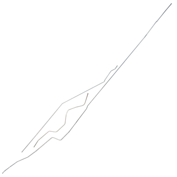 1996-97 Chevrolet GMC Suburban 2WD 5.7L (Vortec) 1/4" Charcoal Canister Lines 3pc, OE Steel