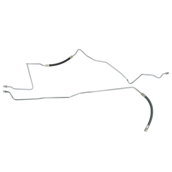 1994-97 Chevrolet GMC S10 Sonoma 4WD 4.3L 6CYL Ext Cab Short Bed 3/8" Main Fuel Line 2pc, OE Steel