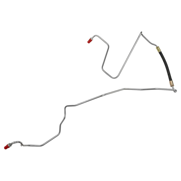 1994-96 Chevrolet GMC S10 Sonoma 4WD 4.3L 6CYL FI Std. Cab Long Bed 5/16" Fuel Return Lines 2pc, OE Steel