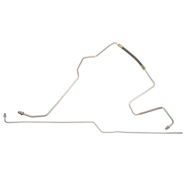 1997-98 Chevrolet/GMC S10/Sonoma 2WD 2.2L 4CYL FI Ext. Cab Shortbed 5/16" Fuel Return Lines 2pc, OE Steel