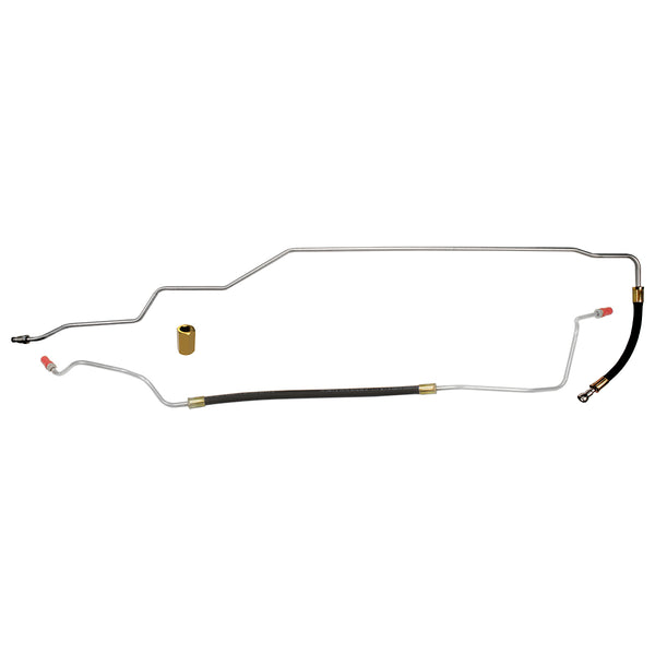 1997-98 Chevrolet/GMC Yukon/Tahoe/Denali 4DR (w/Side Tank) 2WD 5.7L 5/16" Fuel Return Lines 2pc, OE Steel