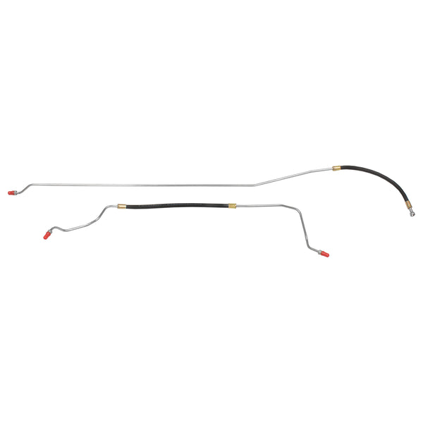 1998 Chevrolet GMC Truck 4WD 1/2-, 3/4-, & 1-Ton Small Block V8 FI Std. Cab Longbed 5/16" Fuel Return Lines 2pc, OE Steel