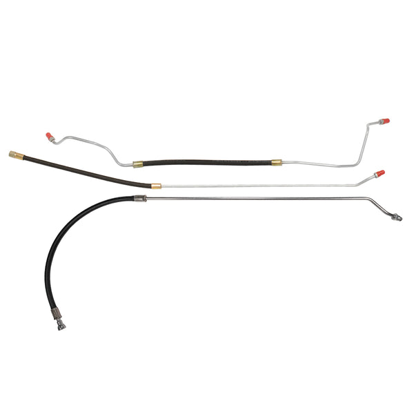 1998-99 Chevrolet GMC Tahoe Yukon 2DR 2/4WD 5.7L (Vortec) 5/16" Fuel Return Lines 3pc, OE Steel