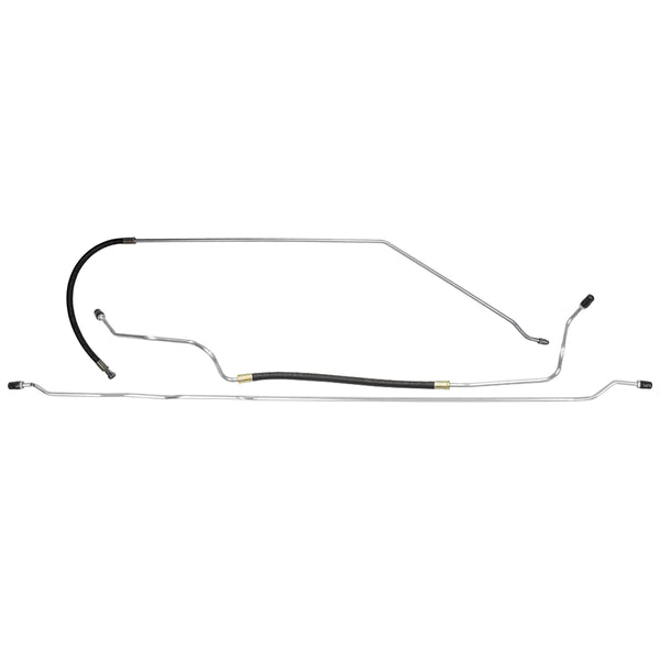 1998-99 Chevrolet GMC Suburban 2/4WD 7.4L 3/8" Main Fuel Lines 3pc, OE Steel
