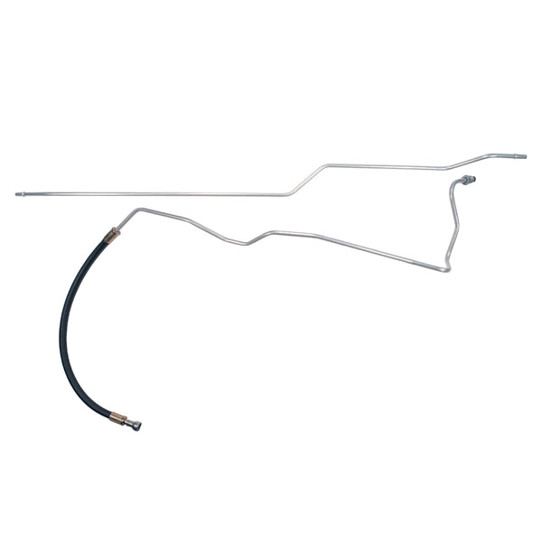 1998-04 Chevrolet/GMC S10/Sonoma 4WD 4.3L V6 FI Std. Cab Shortbed 5/16" Fuel Return Lines 2pc, OE Steel