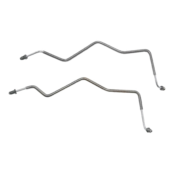 1996-05 Chevrolet Pontiac Cavalier Sunfire 3/16" Rear Wheel Cylinder Brake Lines 2pc, OE Steel