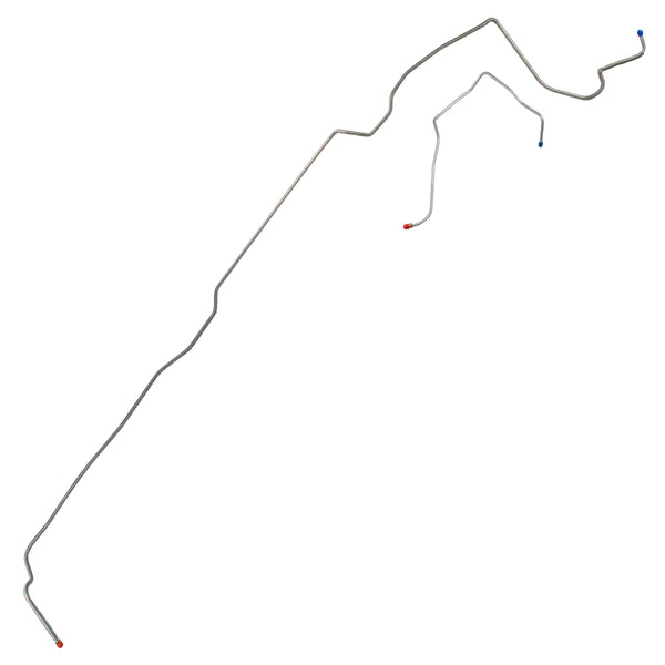 1978-79 Chevrolet Monza 5/16" Main Fuel Lines 2pc, OE Steel