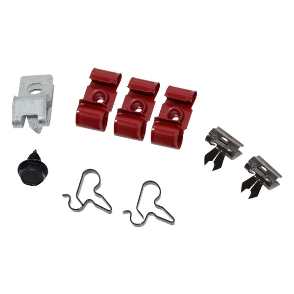 1956-57 Chevrolet Corvette Brake Line Clip Kit 9pc