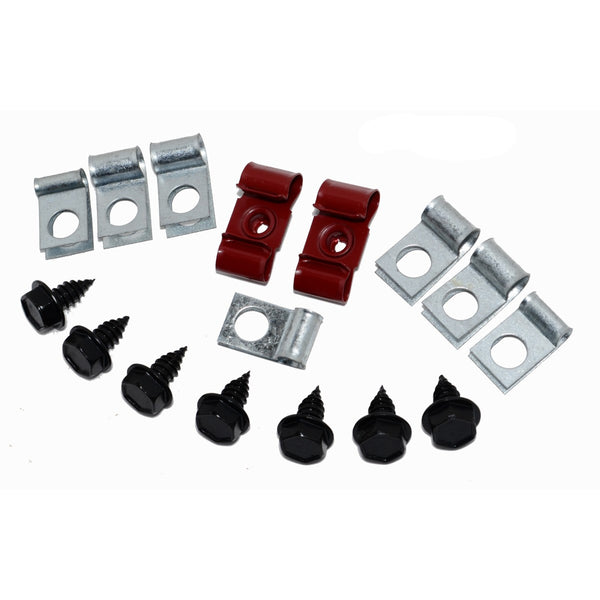 1967 Chevrolet Corvette Brake Line Clip Kit 16pc