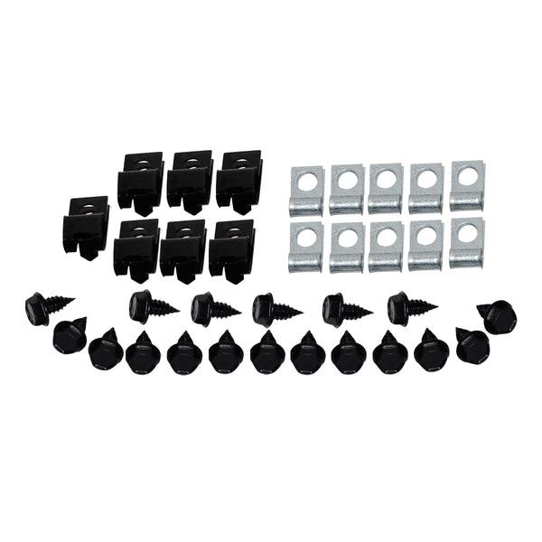 1974-82 Chevrolet Corvette Brake Line Clip Kit 34pc