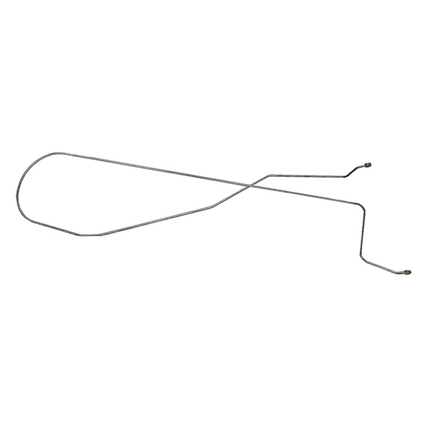 1965 Chevrolet Corvette Power Brake 3/16" F to R Brake Line 1pc, OE Steel