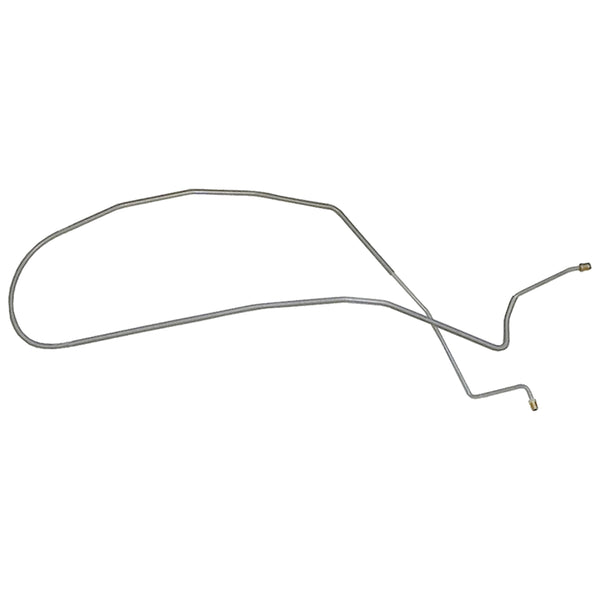 1968 Chevrolet Corvette Manual Brake 1/4" F to R Brake Line 1pc, OE Steel