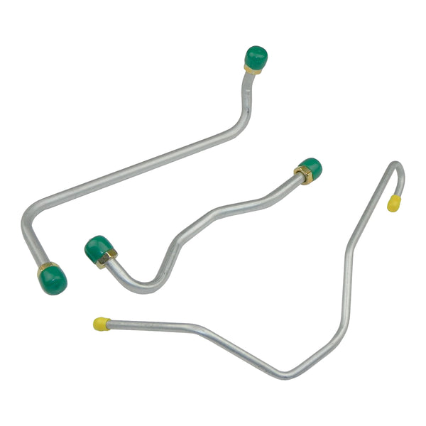 1968 Chevrolet Corvette 427CID-390HP (Optional Engine) 4bbl Rochester Quadrajet 3/8", 1/4" Pump to Carb Lines w/Return 3pc, OE Steel