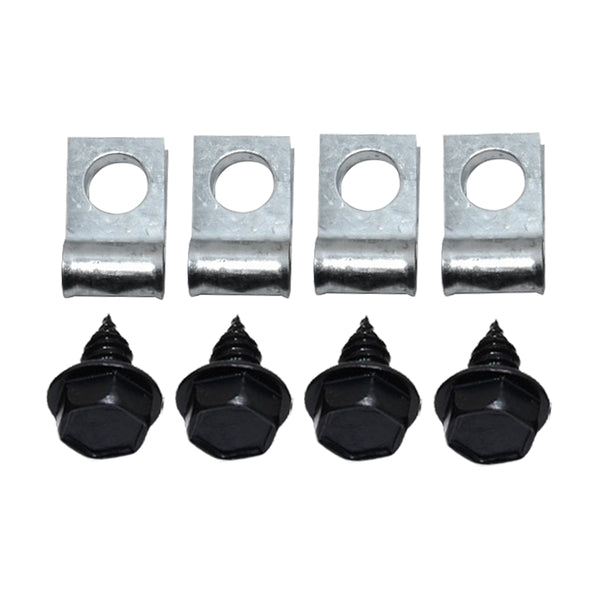 1958-62 Chevrolet Corvette Fuel Line Clip Kit 8pc