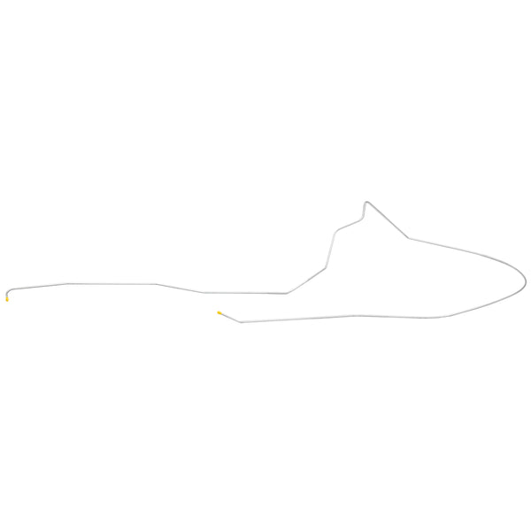 1969 Chevrolet Corvette 1/4" Fuel Return Line 1pc, OE Steel