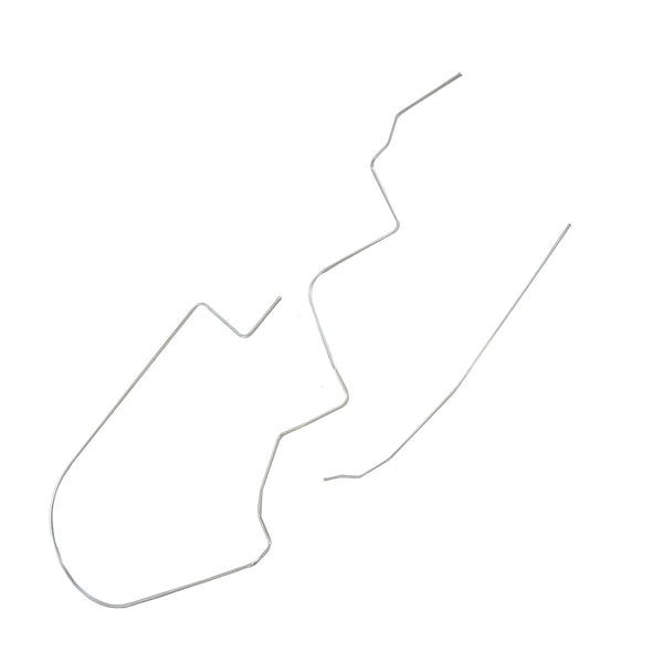 1962 Chrysler 300H/Windsor/Newport 122.0" WB 5/16" Main Fuel Lines 2pc, OE Steel