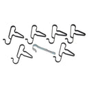 1962-65 Dodge Plymouth B-Body Brake Line Clip Kit 7pc