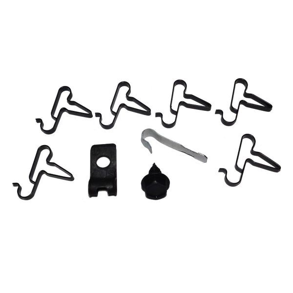 1966-70 Dodge Plymouth B-Body Brake Line Clip Kit 9pc
